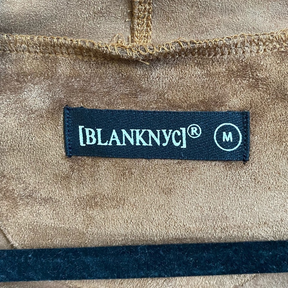 NEW BlankNYC Faux Suede Hooded Jacket NWT - Picture 6 of 8